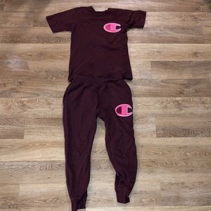Women champion sweatsuit size large